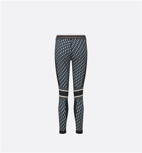 dior oblique leggings|Leggings Blue Dior Oblique Technical Jersey.